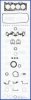 TOYOT 0411110030 Full Gasket Set, engine